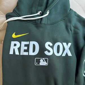 MLB Green Red Sox Hoodie